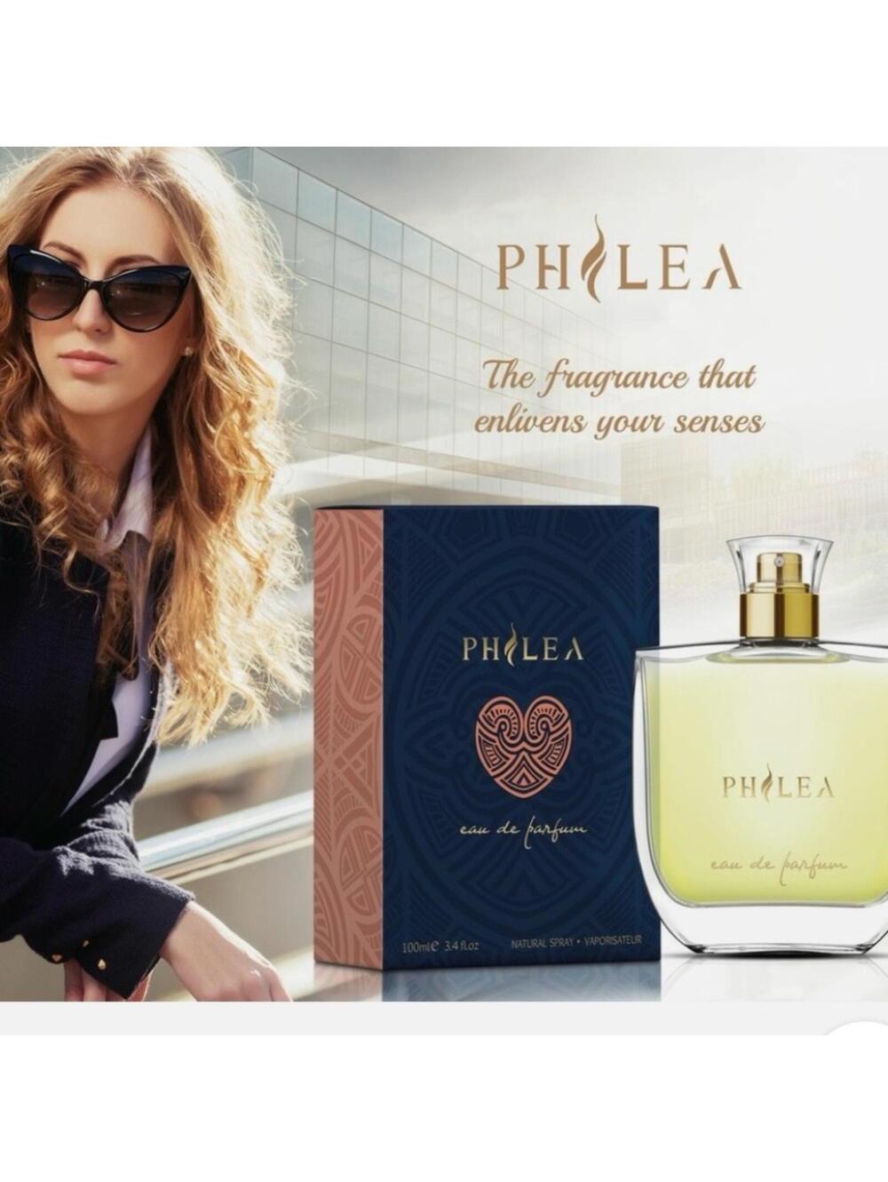 Philea WOMEN Eau de Parfum 3.4 oz / 100ml Perfume Spray New In Box NIB